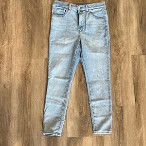 EXPRESS Cropped Skinny Jeans